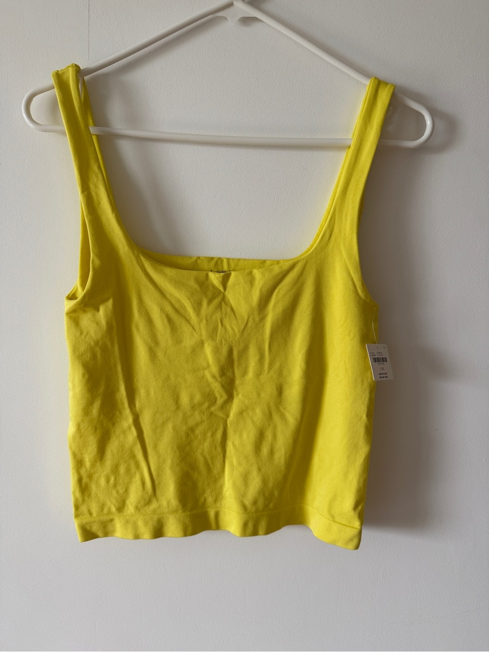 Anthropologie Sunny Yellow Scoop Neck Tank